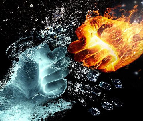 Fire fist image (medium-large)