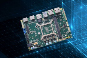  New Axiomtek 3.5” embedded SBC with AMD® RYZEN offers quad view