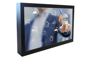 Exclusive to Display Technology Ltd, Fire Protected Monitors with Touch