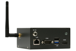 Fanless Embedded Box PC is equipped to support visual displays up to 4K